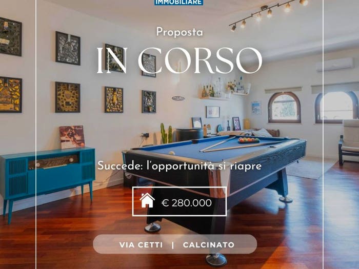Casa quadrilocale in vendita in Via Stazione, Centro, Calcinato