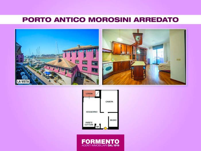 Appartamento quadrilocale in vendita in Molo Ponte Morosini, Prè, Genova