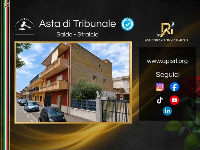 Appartamento quadrilocale in vendita in Via Emilio Salgari, Mondragone
