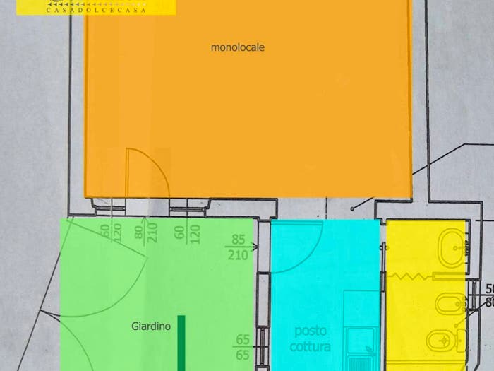 Appartamento bilocale in vendita in Via Alberello, Riglione Oratoio, Pisa