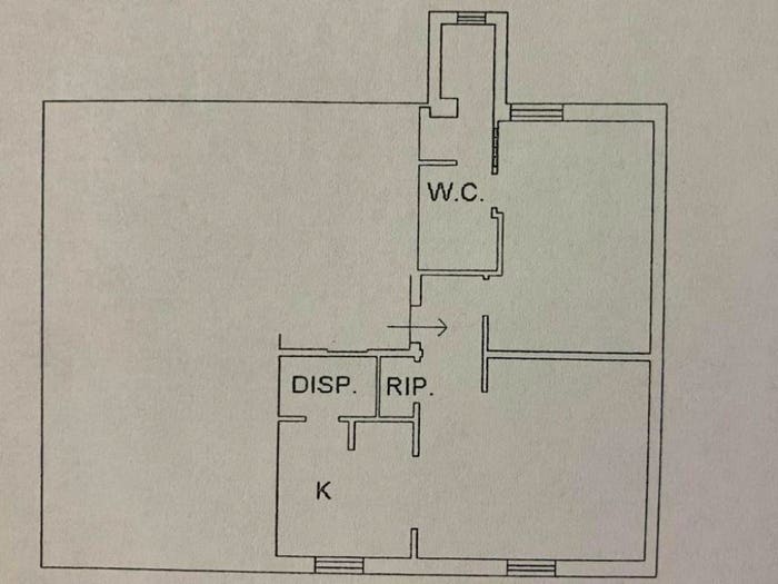 Appartamento trilocale in vendita in Corso Giacomo Matteotti, Cecina Centro, Cecina