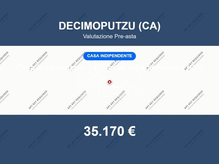 Casa con 6 locali in vendita in Via Chiesa, Decimoputzu