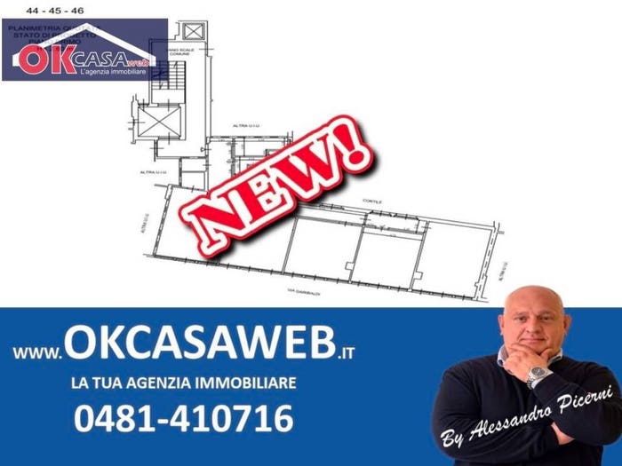 Appartamento con 6 locali in vendita in via Duca d'Aosta, Centro, Monfalcone