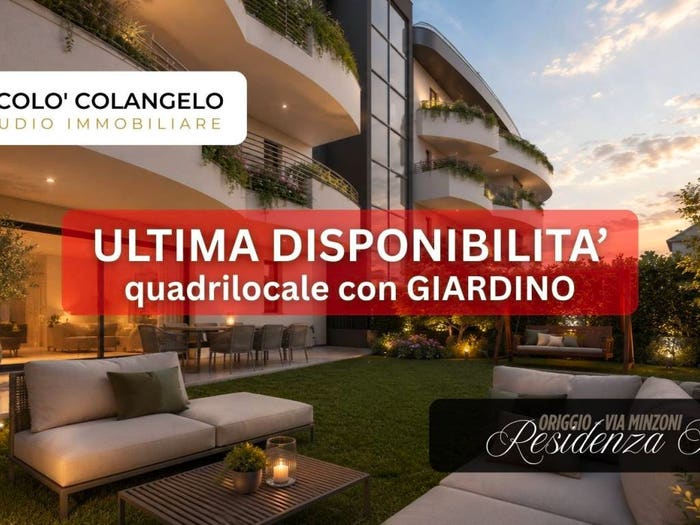 Appartamento quadrilocale in vendita in Via Don Giovanni Minzoni, Origgio