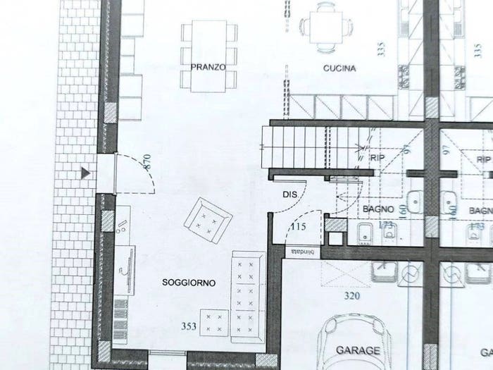 Casa con 6 locali in vendita in Via Umberto Tonini, Cognento, Modena