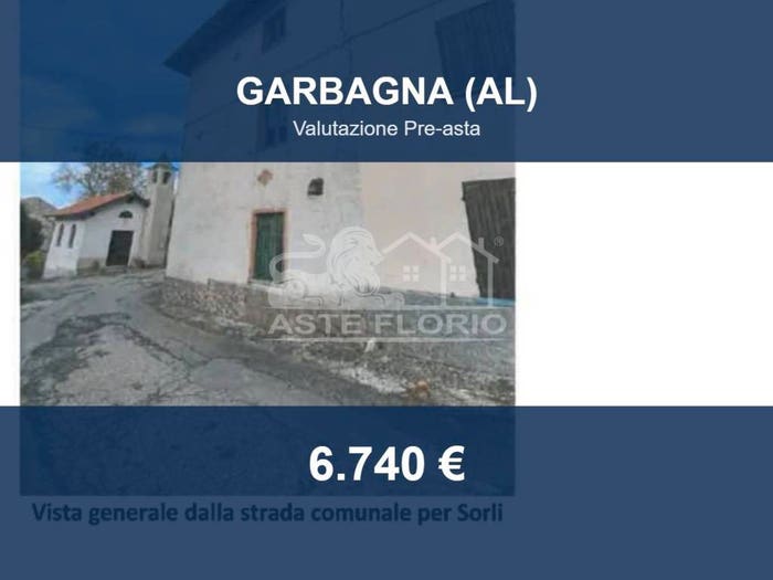 Casa trilocale in vendita in Frazione Fraz Aliani, Centro, Garbagna
