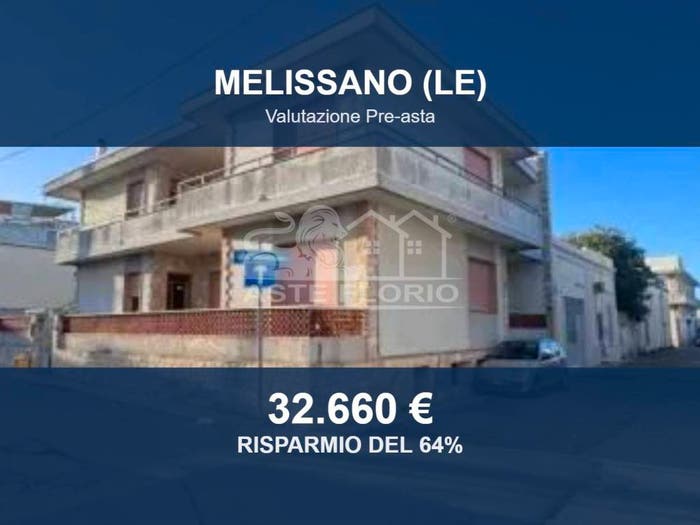 Appartamento trilocale in vendita in Via Vincenzo Bellini, Melissano