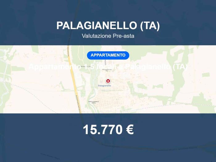 Appartamento monolocale in vendita in Via Paisiello, Palagianello