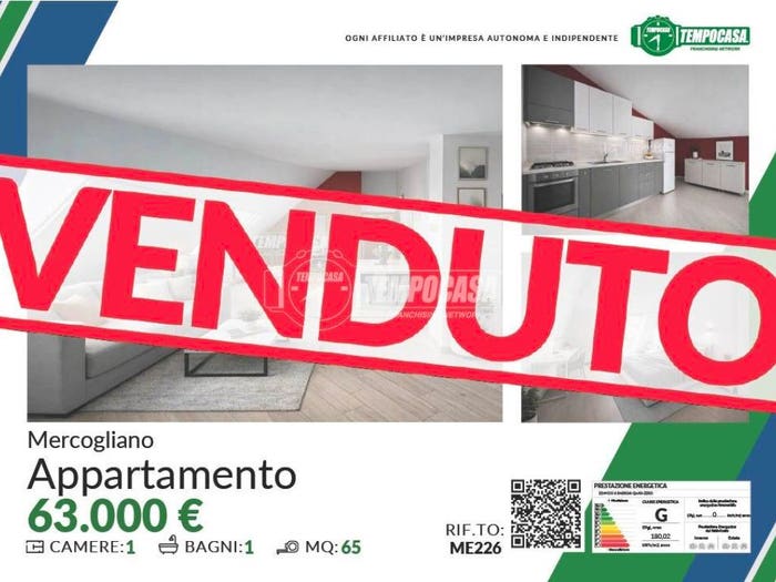 Appartamento bilocale in vendita in Via Nazionale, Mercogliano