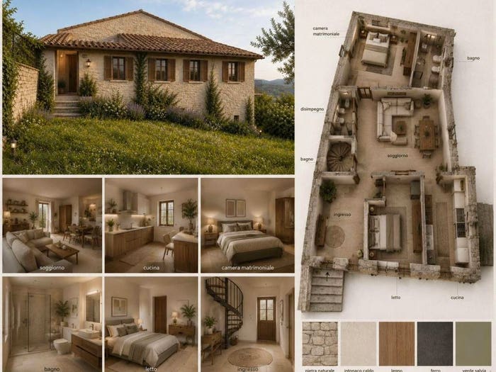 Casa con 5 locali in vendita in Via Ottorino Caproni, Poggio Mirteto