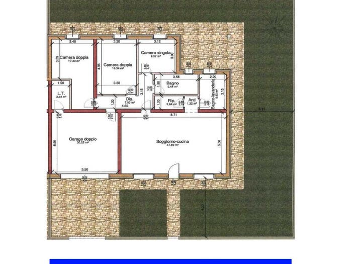 Casa quadrilocale in vendita in Via Crosare, Centro, Bovolone