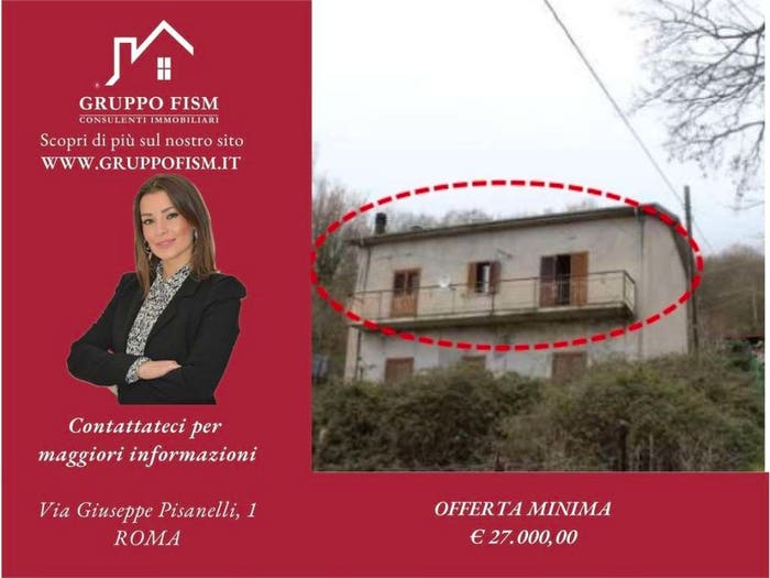 Appartamento con 6 locali in vendita in via Fonte Cavalieri, Greccio