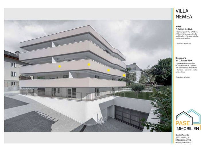 Casa trilocale in vendita in Via Cesare Battisti, Centro, Bressanone