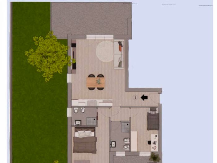 Appartamento trilocale in vendita in Viale Romagna, Gimarra, Fano
