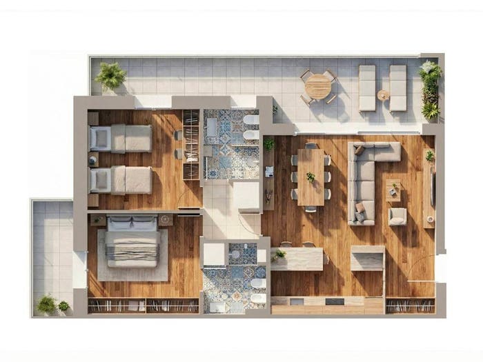 Appartamento trilocale in vendita in Via Filippo Turati, Curno