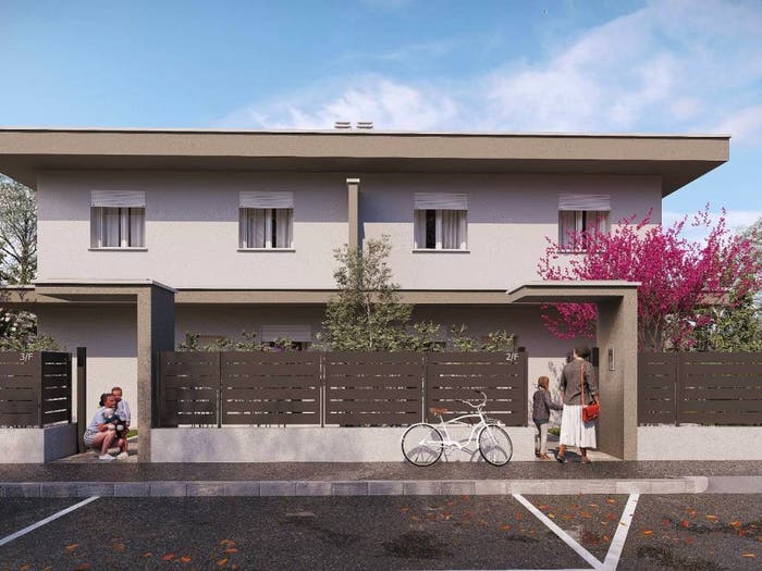 Casa trilocale in vendita in Via Marie Curie, Caravaggio