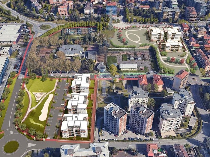 Appartamento trilocale in vendita in NUOVA COSTRUZIONE VIA PRAMPOLINI, Novate Milanese