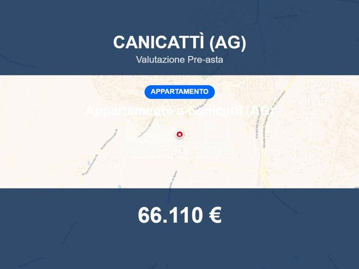 Appartamento trilocale in vendita in Via San Francesco, Canicattì