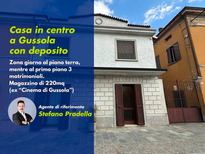 Casa quadrilocale in vendita in PIAZZA CARLO COMASCHI, Gussola