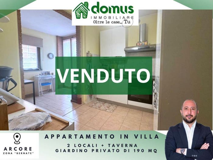 Appartamento bilocale in vendita in Via Lorenzo Perosi, Bernate La Ca', Arcore