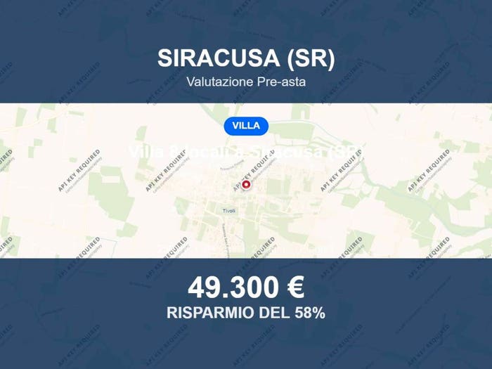 Casa con 6 locali in vendita in Via S Pio da Petralcina sn, Tivoli Cavadonna Monasteri, Siracusa