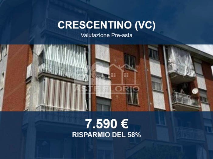 Appartamento monolocale in vendita in Via Odetti, Centro, Crescentino