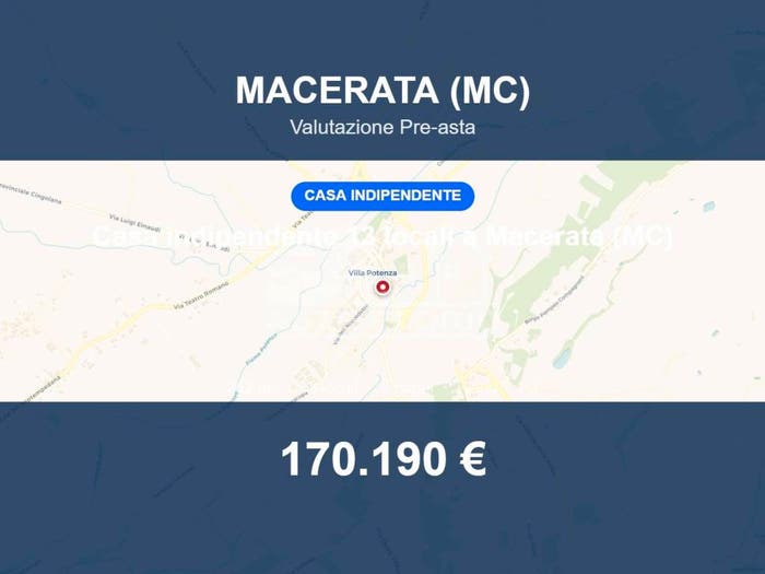 Casa con 6 locali in vendita in Via Domenico Troili, Villa Potenza, Macerata
