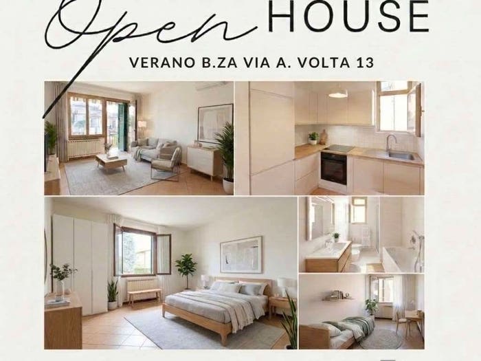 Appartamento trilocale in vendita in Via A Volta, Verano Brianza