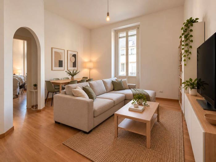 Appartamento bilocale in affitto in Via Bartolomeo Eustachi, Morgagni, Milano