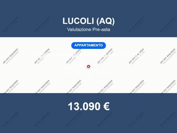 Appartamento bilocale in vendita in Via degli Aceri, Casamaina, Lucoli