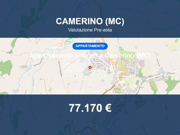 Appartamento con 6 locali in vendita in Via Camillo Bagazzotto, Località San Paolo, Camerino