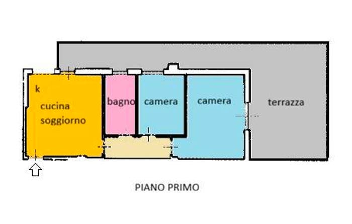 Appartamento quadrilocale in vendita in Via Guido Rossa, Cecina Centro, Cecina