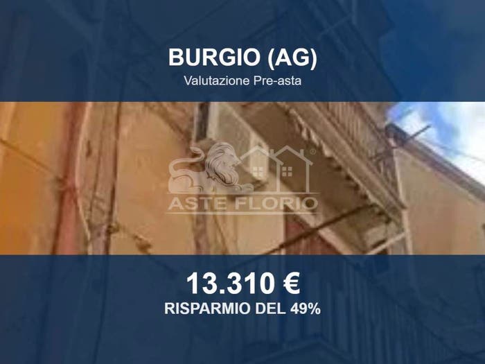Casa trilocale in vendita in Via Cordicella, Burgio