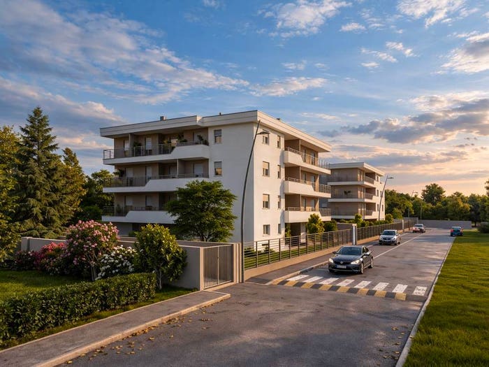 Appartamento trilocale in vendita in Via Pisa, Canegrate