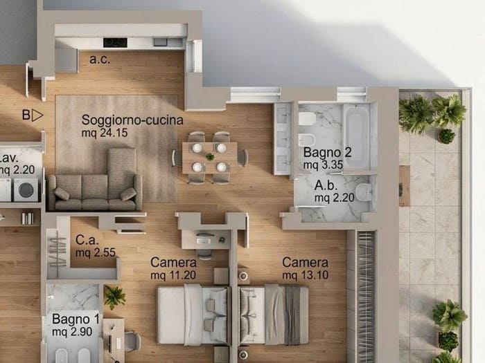 Appartamento trilocale in vendita in Corso Vittorio Emanuele II, Stazione Centrale Corso Vittorio, Pescara