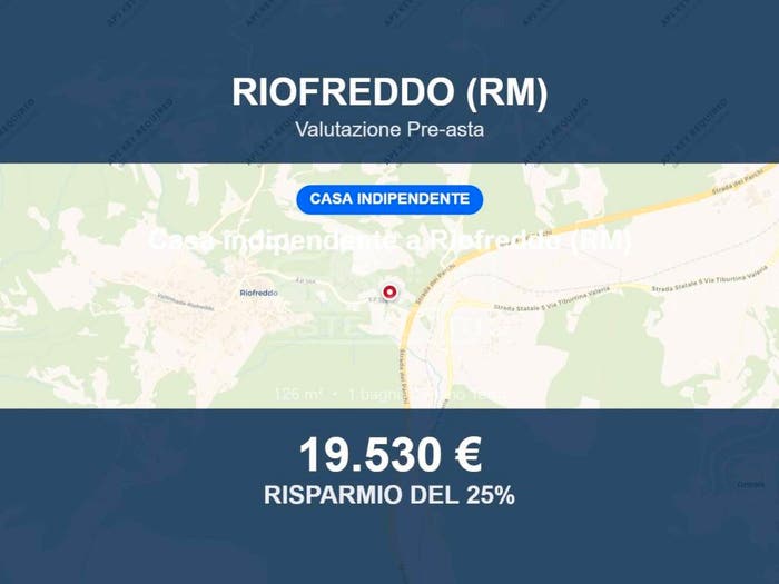 Casa trilocale in vendita in Via Provinciale SPa C, Riofreddo