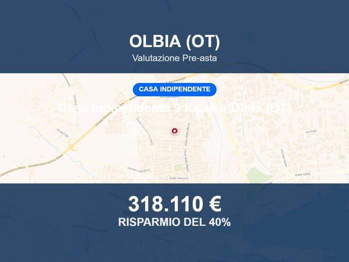 Casa con 6 locali in vendita in Via Lanfranco, Viale Aldo Moro Ospedale Vecchio, Olbia