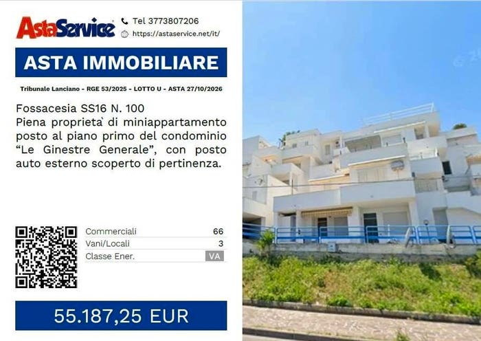 Appartamento trilocale in vendita in SS N, Marina, Fossacesia