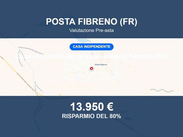 Casa con 6 locali in vendita in Via Casalvittoria snc, Centro, Posta Fibreno