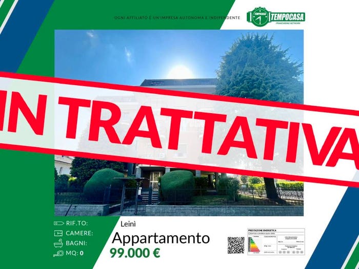 Appartamento trilocale in vendita in Via Lombardore, Centro, Leinì