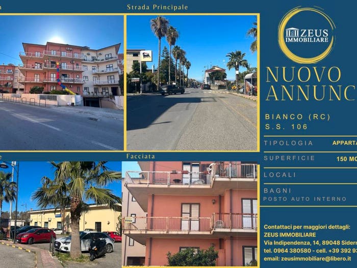 Appartamento con 5 locali in vendita in Via Cristoforo Colombo, Bianco