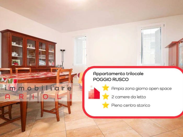 Appartamento trilocale in vendita in Poggio Rusco