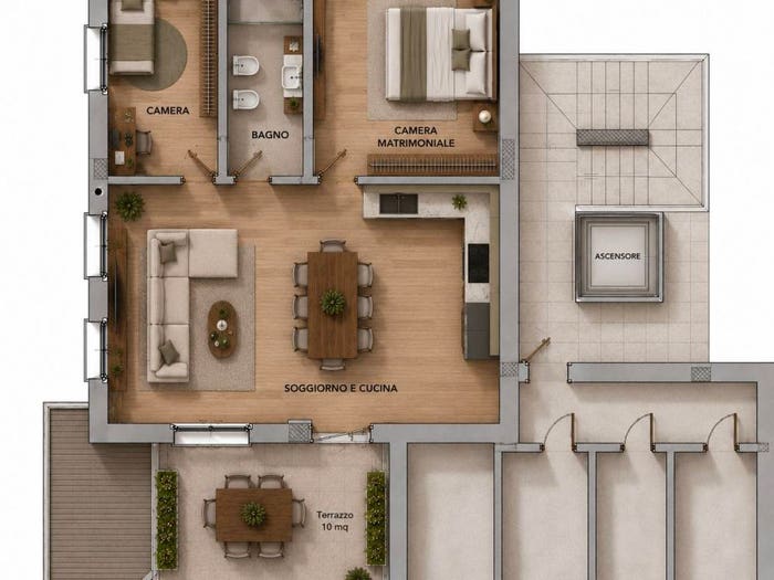 Casa trilocale in vendita in Turbigo