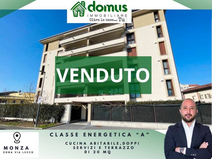 Appartamento trilocale in vendita in Via Giorgio Ambrosoli, Via Lecco Via Bergamo, Monza