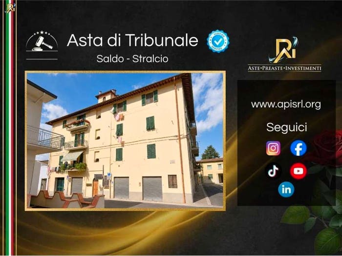 Appartamento bilocale in vendita in Via G Monaco, Centro, Terranuova Bracciolini