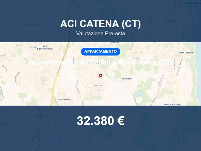 Appartamento quadrilocale in vendita in Via Don Alfonso, Centro, Aci Catena