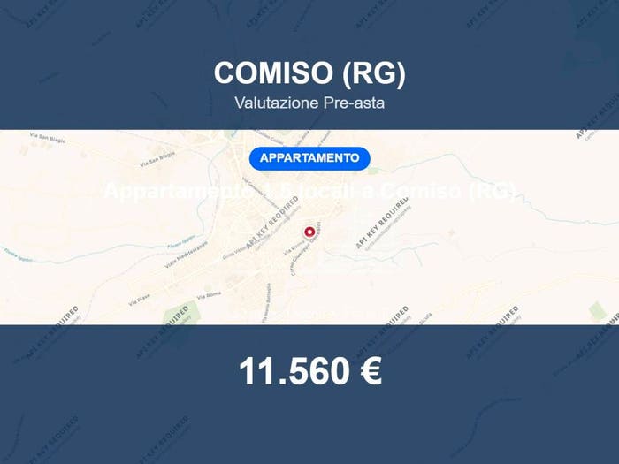 Appartamento bilocale in vendita in Via San Leonardo, Centro, Comiso