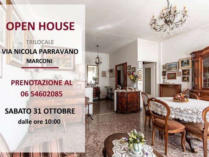 Appartamento trilocale in vendita in Via Nicola Parravano, Marconi, Roma