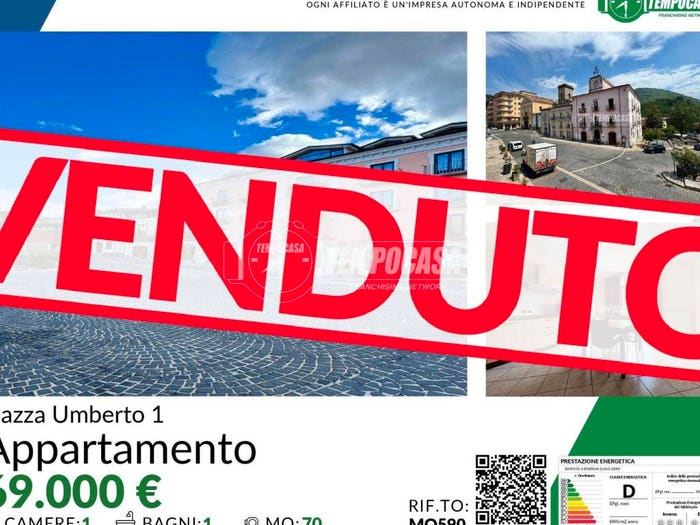 Appartamento bilocale in vendita in Vicolo Ponte Piazza, Centro, Monteforte Irpino