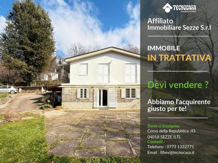 Casa trilocale in vendita in Via Carpinetana, Bassiano